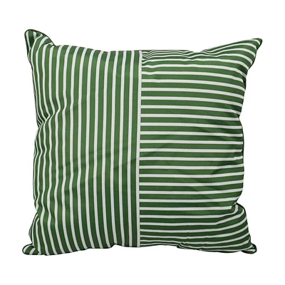 Striped Pillow, Green