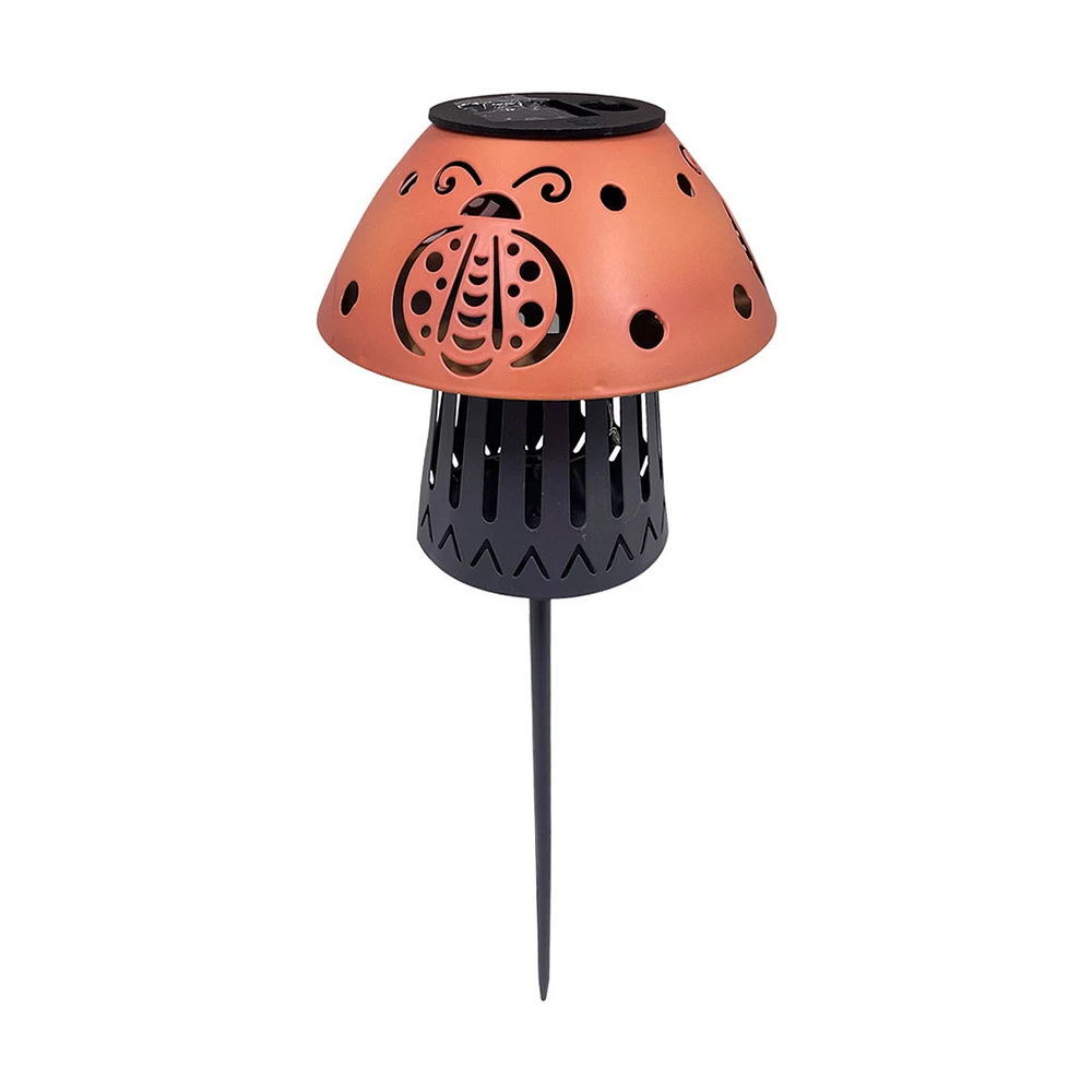 Ladybug Metal Solar Stake