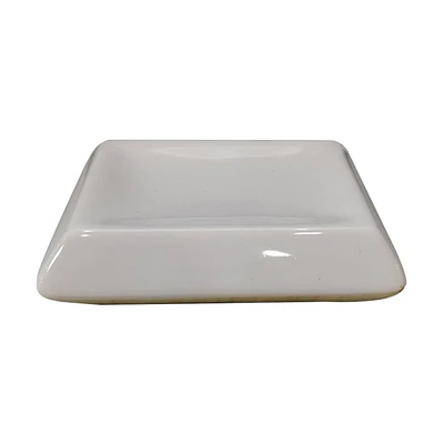 Bathroom Ceramic Square Soap Dish