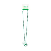 Unique Party! St. Patrick's Day Shot Glass Beaded Necklace