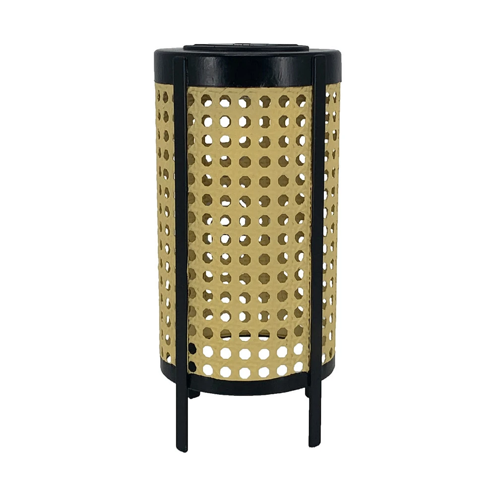 Solar Rattan Lantern