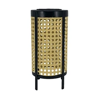 Solar Rattan Lantern