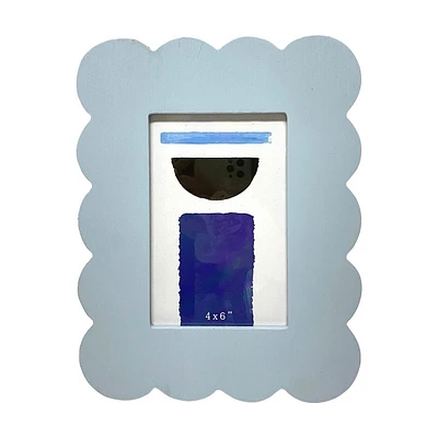 Photo Frame, 4 in x 6 in Blue