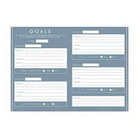 Hardcover Guided Five Year Goal Keeping Journal, 128 Pages