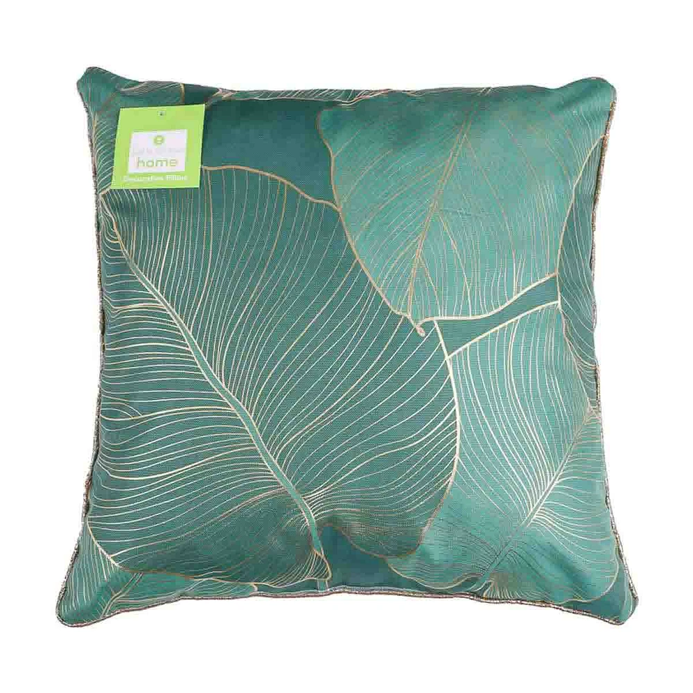 Leaf Print Pillow