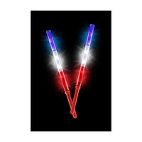 Vistalite LED Flashing Light Patriotic Batons, 18 in