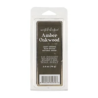 Amber Oakwood Essential Infused Scented Wax Melt, 2.5 oz