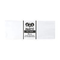 321 Party White Gift Tissue, 25 ct