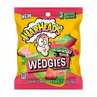 Warheads Uncomfortably Sour Wedgies Chewy Candy, 3.5 oz