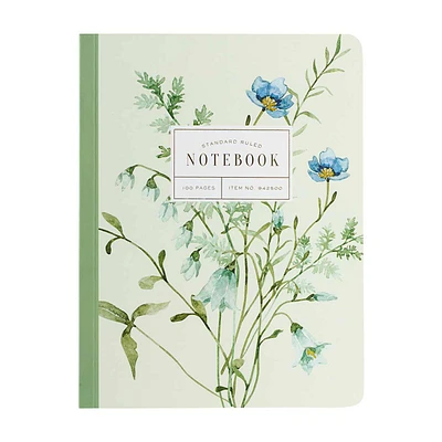 Floral Bouquet Composition Notebook, 6 in x 8 in