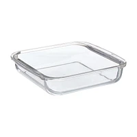 Square Glass Dish, 8 in, 1.9 qt