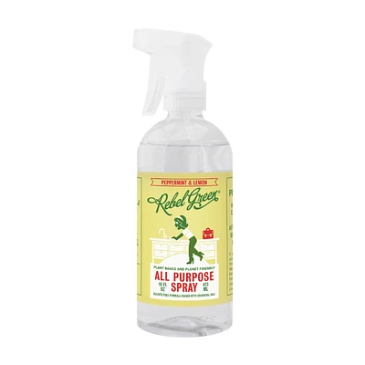 Rebel Green All Purpose Spray, Peppermint & Lemon