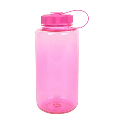 Sports Water Bottle, Green & Pink