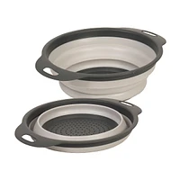 Glad Collapsible Strainer, Gray, 2 L