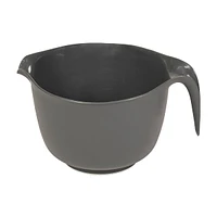 Glad Mixing Bowl with Handle, Gray, 2.84 L