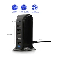 Xtreme Power 6 USB Multi-Port Desktop Charger