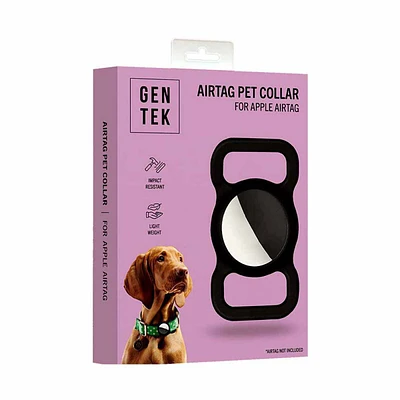 GENTEK Dog Collar AirTag Holder for Apple AirTag