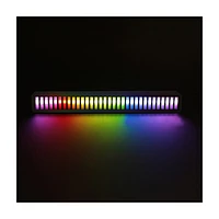 Monster Basics LED Sound-Reactive Rechargeable Multicolor Flow LED Equalizer Light Bar