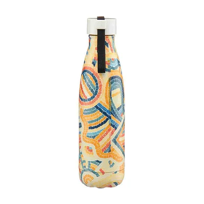 Decorative Printed Water Bottle with Strap