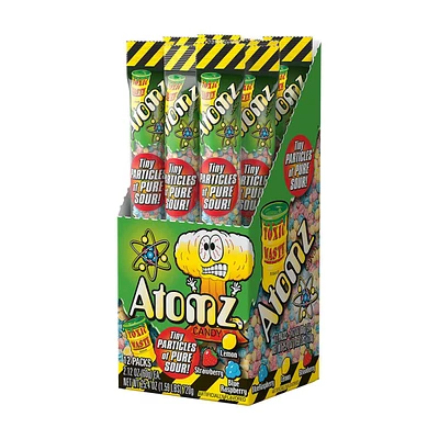 Toxic Waste Atomz Sour Candy Bag, 2.12 oz