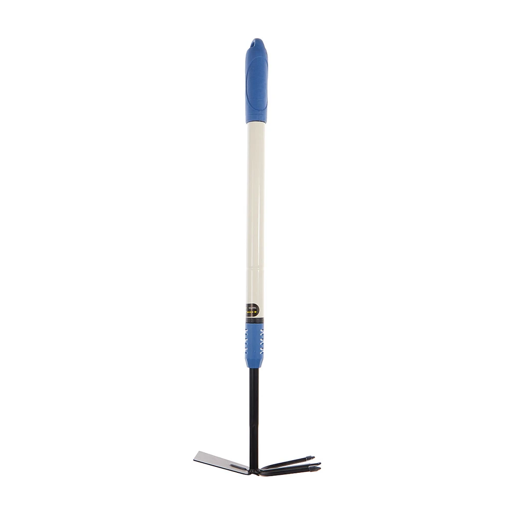 Telescopic Split Tine Garden Hoe