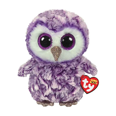 Ty Beanie Babies 'Moonlight' Owl, Purple