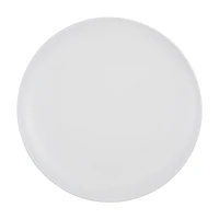 Melamine Round Dinner Plate, White