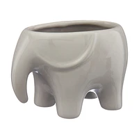 Ceramic Elephant Shaped Planter