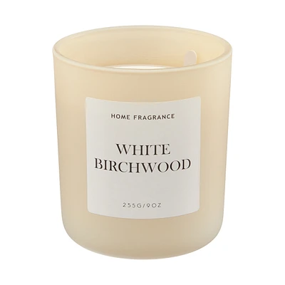 Home Fragrance White Birchwood Scented Candle