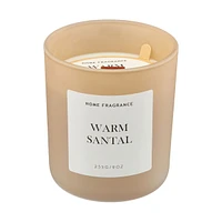 Home Fragrance Warm Santal Scented Candle