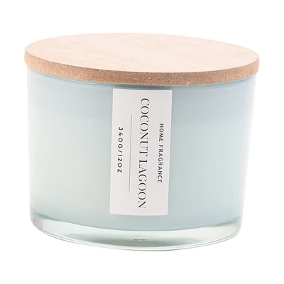 Coconut Lagoon Candle, Blue - 12 oz