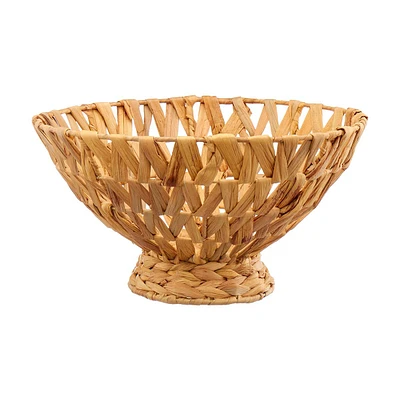 Hyacinth Fruit Basket, Brown