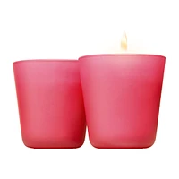 Koze Place Papaya and Guava Flower Scented Candle Duo, 3.4 oz