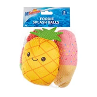 So! Summer Foodie Splash Balls, 3 pc