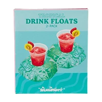 Splash Party Tropical Drink Floats, Pack of 2