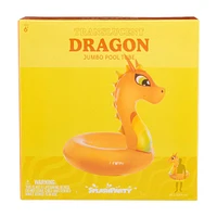 SplashParty Translucent Dragon Jumbo Pool Tube