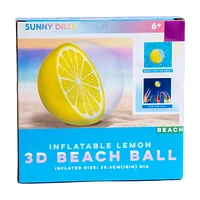 Fruit-shaped Beach Ball, Assorted