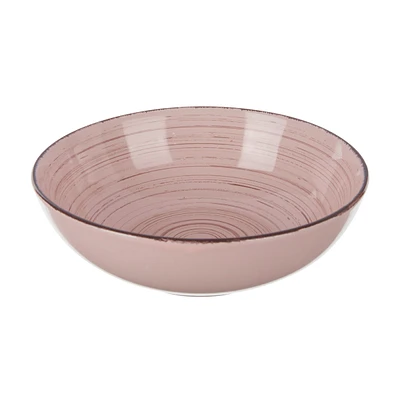 Bella Round Cereal Bowl, Pink