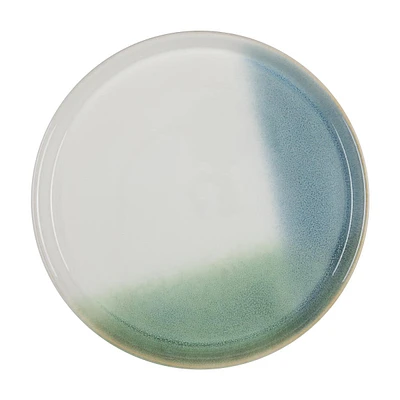 Color Block Round Renaissance Dinner Plate