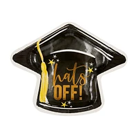 Graduation Cap Shaped Plate