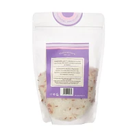 Floriculture Mineral Soak Calm + Relax Lavender Sage Sea Salt, 16 oz