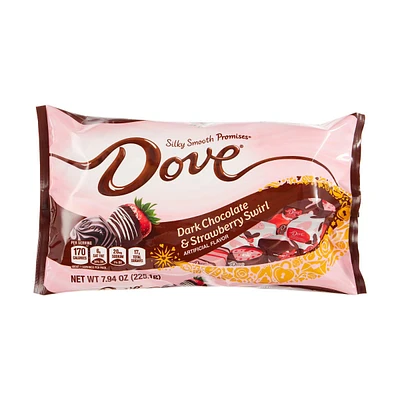 Dove Dark Chocolate and Strawberry Swirl, 7.94 oz