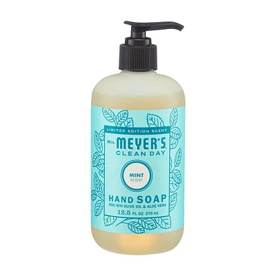 Mrs. Meyer's Clean Day Mint Scent Liquid Hand Soap, 12.5 fl oz