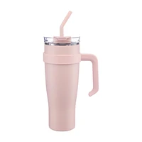 Solid Capri Tumbler with Straw, 40 oz