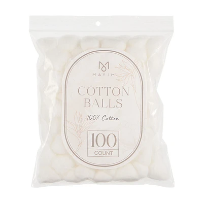Miyam Cotton Balls, 100 ct