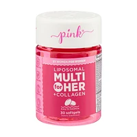 Pink Liposomal Multi for Her Collagen Softgels, 30 ct