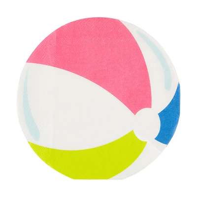 Multi-colored Beach Ball Lunch Napkins