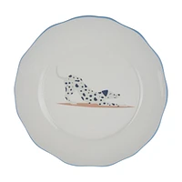 Animal Print Ceramic Plate, 8 in