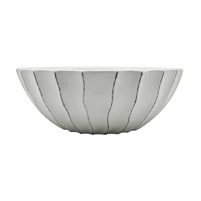 Decorative Wavy Ceramic Bowl