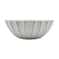 Decorative Wavy Ceramic Bowl